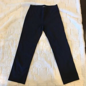 Loft Navy Pull On Dress Pant